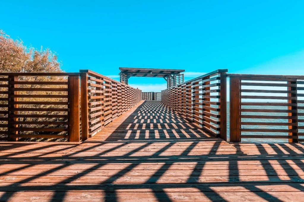 Vistas al océano Atlántico desde la Provincia de Huelva